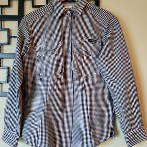 Columbia Bahama Shirt Black & White